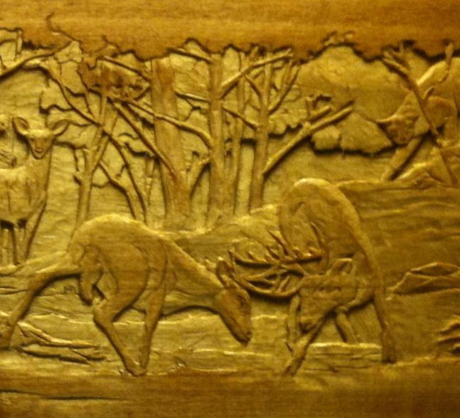 Relief carving