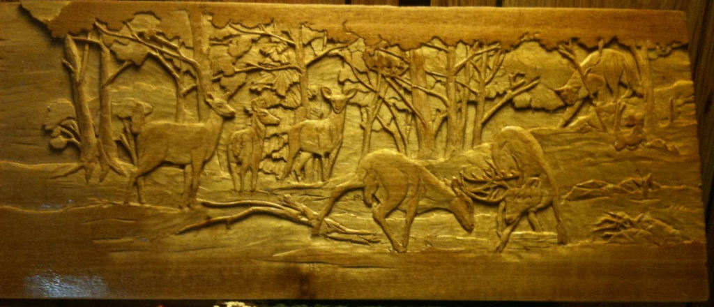 wood carving inpiration from the outdoors