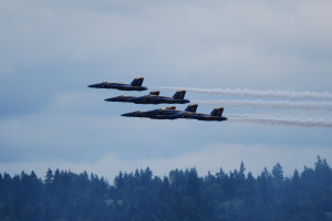 Blue Angels air shows with my dad