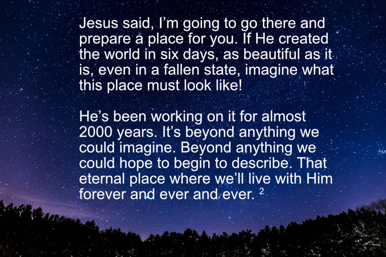 Heaven Is Our Eternal Home Delight In God