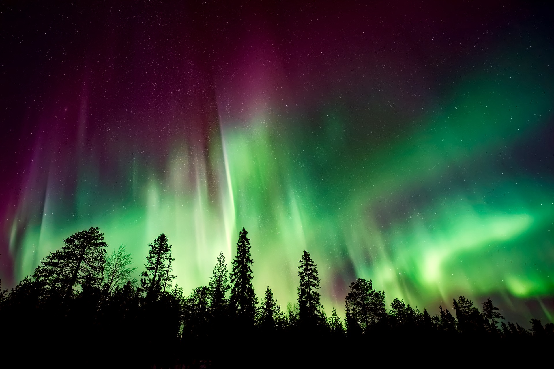 Aurora Borealis: magnificent display of God's creation