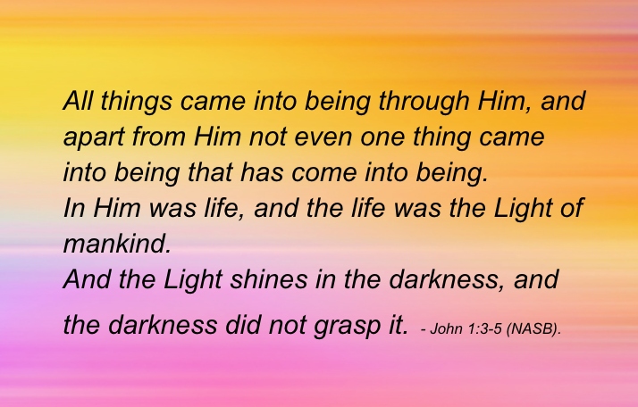 John 1:3-5