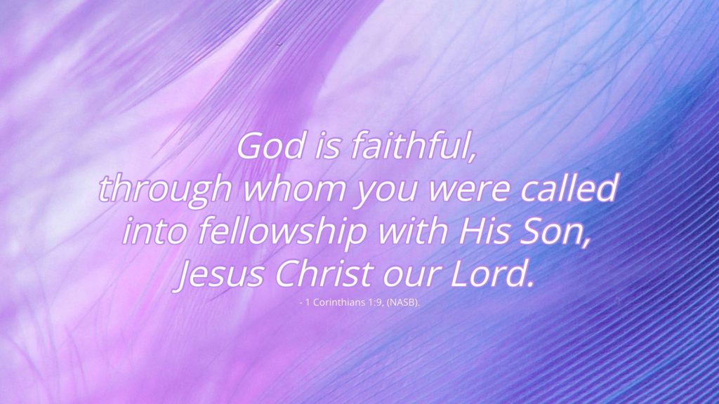 God is faithful