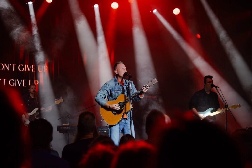 Matthew West on stage